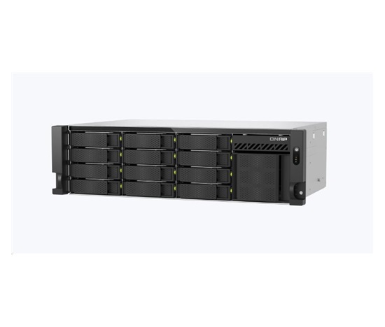 QNAP TS-h1655XeU-RP-8G (8C/AtomC5125/2,8GHz/8GBRAM/12xSATA/4xE1.S/M.2/2x2,5GbE/1x10GbE/2xUSB3.2/2xPCIe/RP)