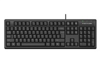 A4tech FK12, multimediální kancelářská klávesnice, CZ/US, USB, černá