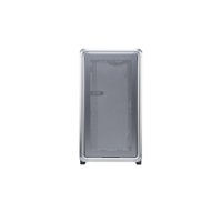 Cooler Master case MasterFrame 400 Mesh Silver, mATX, Průhledná bočnice, 1x 120 mm ARGB Fan, Střibrná