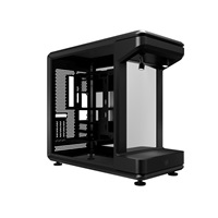 Cooler Master case MasterFrame 360 Stage Mirror, ATX, Průhledná bočnice, Černá