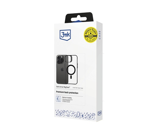 3mk ochranný kryt Satin Armor MagCase pro Samsung Galaxy A37