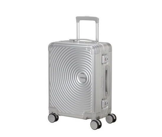 <p>American Tourister Soundbox SPINNER ALU 55/20 EXP TSA Silver</p>