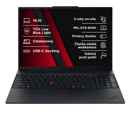 LENOVO NTB ThinkPad E16 AMD G3 - Ryzen5 220,16GB,512SSD,bezOS