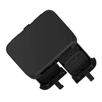 Salente DoubleAir, duální horkovzdušná fritéza, 11 l, černá