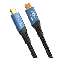 PREMIUMCORD Kabel USB4™ Version2.0 80Gbps 16K@60Hz 240W Thunderbolt 3 a 4 kabel 1m