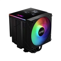 ADATA XPG Chladič CPU MAESTRO PLUS 62DA, 2x120 mm, ARGB, LGA 1851, AM5, černá