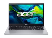 BAZAR - ACER NTB Aspire Go 15 (AG15-32P-30W7),Core3 N355,15.6"FHD,8GB,128GB UFS,Intel Graphics,W11H in S,Silver - Poškoz