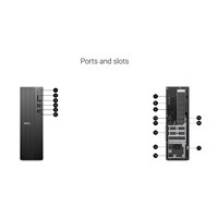 DELL PC Pro Slim Essential QVS1260/180W/i5-14400/8GB/512GB SSD/Intel UHD/WLAN/Kb/Mouse/W11 Pro/3Y PS NBD