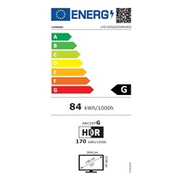 LENOVO LCD E55 - 54.6”,VA,matný,16:9,3840x2160,60Hz,8ms,400cd/m2,5000:1,HDMI,DP,USB-C,RJ45,USBHub,VESA