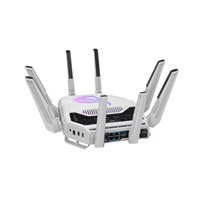 ASUS ROG Rapture GT-BE19000AI, WiFi7 Extendable Router, AiMesh, 2x WAN/LAN, 5x LAN, 2x USB
