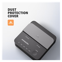 AXAGON ADSA-M2C22L, USB-C 20Gbps dokovacia stanica pre 2× M.2 NVMe SSD s funkciou klonovania