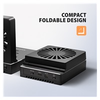 AXAGON ADSA-M2C22, USB-C 20Gbps dokovacia stanica pre 2× M.2 NVMe/SATA SSD s funkciou klonovania