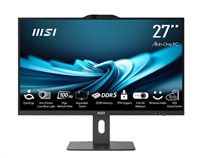 MSI PC AiO PRO AP272P 14M-1085XEU, Core i3 14100, 27" FHD, Anti-Glare, Non-Touch, 16GB, 512GB SSD, N/A, No OS, Black