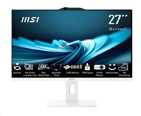 MSI PC AiO PRO AP272P 14M-1086XEU, Core i3 14100, 27" FHD, Anti-Glare, Non-Touch, 16GB, 512GB SSD, N/A, No OS, White