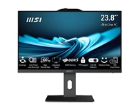 MSI AIO PRO AP242P (PRO AP242P 14M-1090XEU), i3-14100, 23.8" FHD, Anti-Glare, 16GB, 512GB SSD, No OS, Black