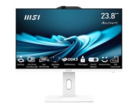 MSI AIO PRO AP242P (PRO AP242P 14M-1091XEU), i3-14100, 23.8" FHD, Anti-Glare, 16GB, 512GB SSD, No OS, White