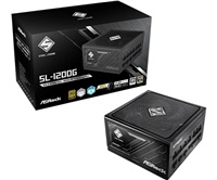 ASROCK zdroj SL-1200G,1200W, 80Plus Gold, 135 mm, ATX 3.1