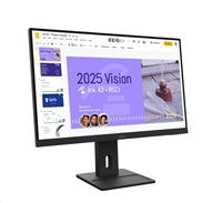 LENOVO BAZAR LCD ThinkVision E27Q-40 - 27",IPS,16:9,2560x1440,178/178,4/6ms,350cd/m2,1500:1,HDMI,DP,3Y - poškodená krab