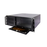 serverová skriňa 1stCOOL IPC 4U-450, 19" Rack Black, bez zdroja napájania