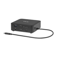 Club3D Dokovací stanice USB-C 12v1, 2xHDMI, 2xDP, 2xUSB-C, 1xUSB-C PD, 3xUSB, 1xRJ45, 1x3.5mm, černá