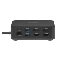 Club3D Dokovací stanice USB-C 12v1, 2xHDMI, 2xDP, 2xUSB-C, 1xUSB-C PD, 3xUSB, 1xRJ45, 1x3.5mm, černá