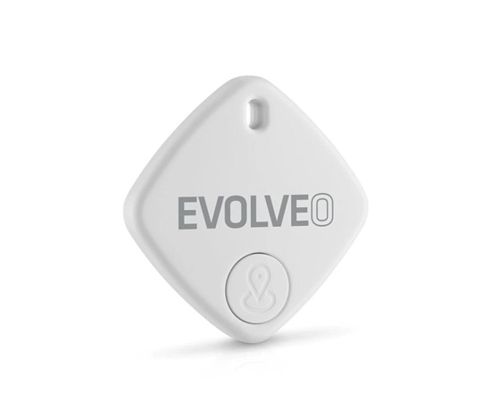 EVOLVEO TrackTag, Bluetooth lokátor s Apple Find My, bílý
