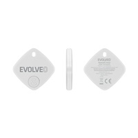 EVOLVEO TrackTag, Bluetooth lokátor s Apple Find My, bílý