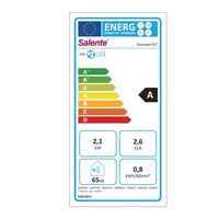 Salente SummerICE7, chytrá mobilní klimatizace, 7000 BTU, WiFi+Bluetooth, dálk. ovl.