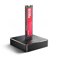 AXAGON ADSA-M2C11, USB-C 10Gbps dokovacia stanica pro 1× M.2 NVMe/SATA SSD