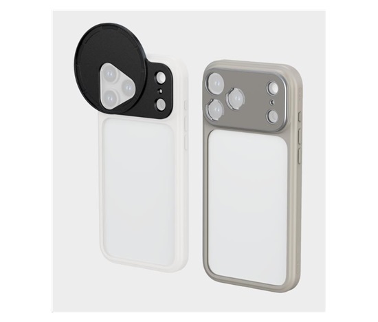 SmallRig 5791 FilMov Lightweight Photography Bumper Case for iPhone 17 Pro (Gray)