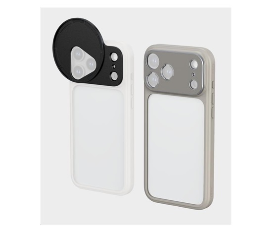 SmallRig 5794 FilMov Lightweight Photography Bumper Case for iPhone 17 Pro Max (Gray)