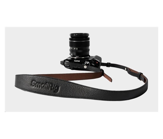 SmallRig 5208 Universal Leather Camera Shoulder Strap Black