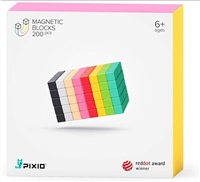 PIXIO-200 magnetická stavebnice / rozbaleno