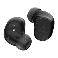 HP Renew Poly Blackwire 5220 Stereo USB-C Headset +3.5mm Plug +USB-C/A Adapter