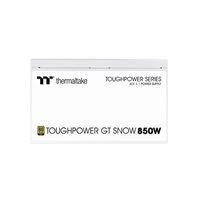 BAZAR - THERMALTAKE zdroj 850W Toughpower GT, 120mm, Plně modulární, 80+ Gold, bílá - Poškozený obal (Komplet)