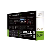ASUS VGA NVIDIA GeForce RTX 5080 ProArt 16GB OC, RTX 5080, 16B DDR7, 2xDP, 1xHDMI, 1xUSB-C