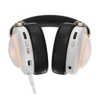 ASUS sluchátka ROG DELTA II-KJP, Bezdrátová, BT, RF 2.4GHz, 3.5mm jack, bílá