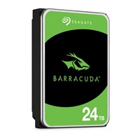 SEAGATE HDD BarraCuda 3.5" Hard Drive 24TB, 6Gb/S SATA, 512e, 7200 RPM,cache 512 Mb