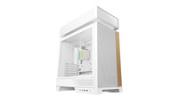 DEEPCOOL Case CL6600 WH, ATX, Průhledná bočnice, vodní chlazení, bílá