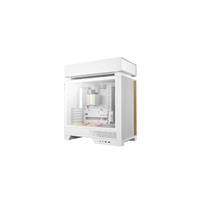DEEPCOOL Case CL6600 WH, ATX, Průhledná bočnice, vodní chlazení, bílá
