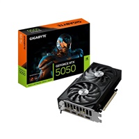 GIGABYTE VGA NVIDIA GeForce RTX 5050 WINDFORCE OC V2 8G, 8G GDDR6, 2xDP, 2xHDMI