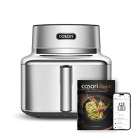 Cosori Iconic Single chytrá horkovzdušná fritéza 6,2 L nerez