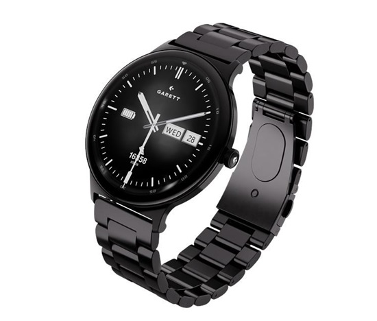 Garett Smartwatch Quantum Black Steel
