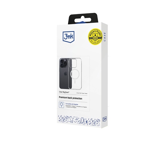 3mk ochranný kryt Clear MagCase pro Samsung Galaxy S26 Ultra