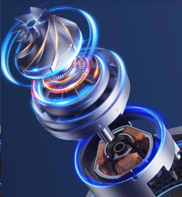 Obr. Bezkartáčový motor a špičkový sací výkon 1795413b