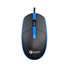 C-TECH Myš WM-10, černo/modrá, USB