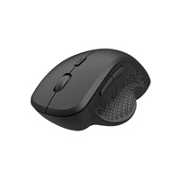 C-TECH Myš WLM-14BK Dual mode, bezdrátová, BT5.0 + 2,4GHz, 1600DPI, 6 tlačítek, USB nano receiver, černá