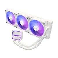 ASROCK Vodní chladič Pro White 360 ARGB, 3x120mm, LGA1851, AM5, bílá