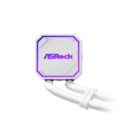 ASROCK Vodní chladič Pro White 240 ARGB, 2x120mm, LGA1851, AM5, bílá