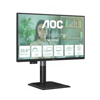 AOC MT IPS LCD WLED 23,8" 24P4CV - IPS panel, 1920x1080, 120Hz, HDMI, DP, USB-C, USB Hub, RJ45, Pivot, repro